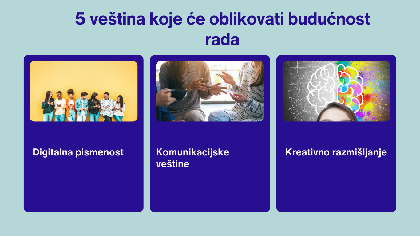 5 veština koje će oblikovati budućnost rada