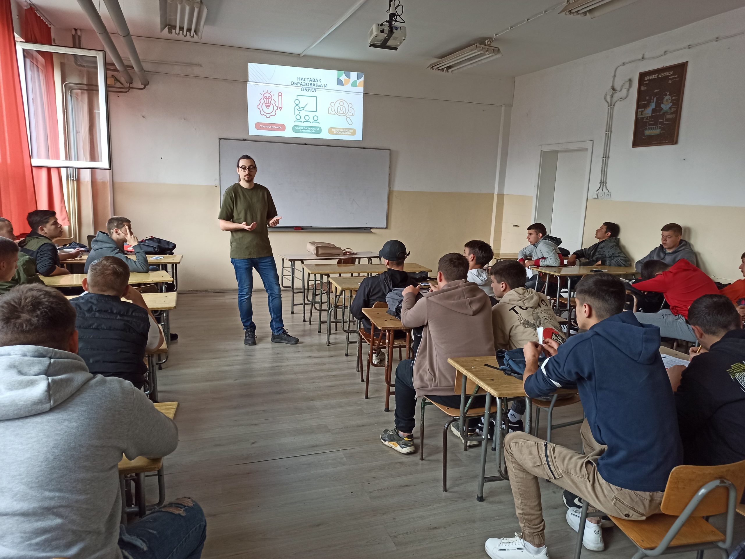 Karijerno informisanje za buduće mehaničare u Prvoj tehničkoj školi Kruševac