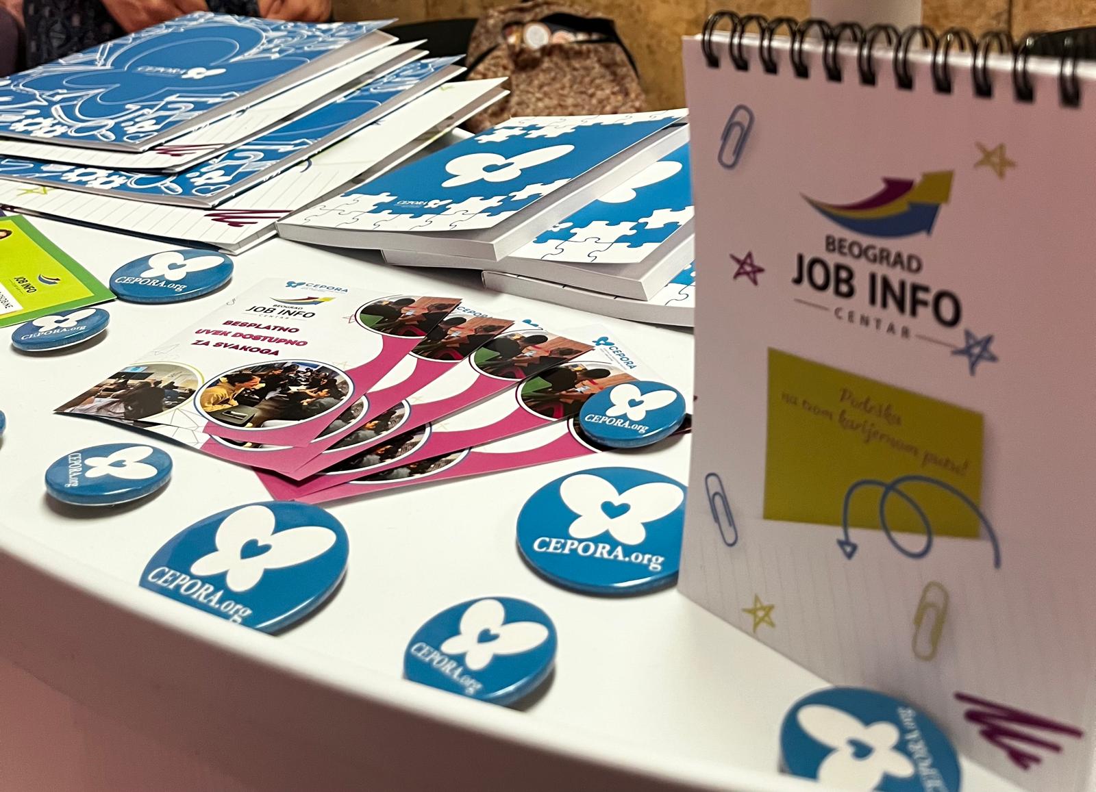 Job Info Centar Beograd na Sajmu zapošljavanja