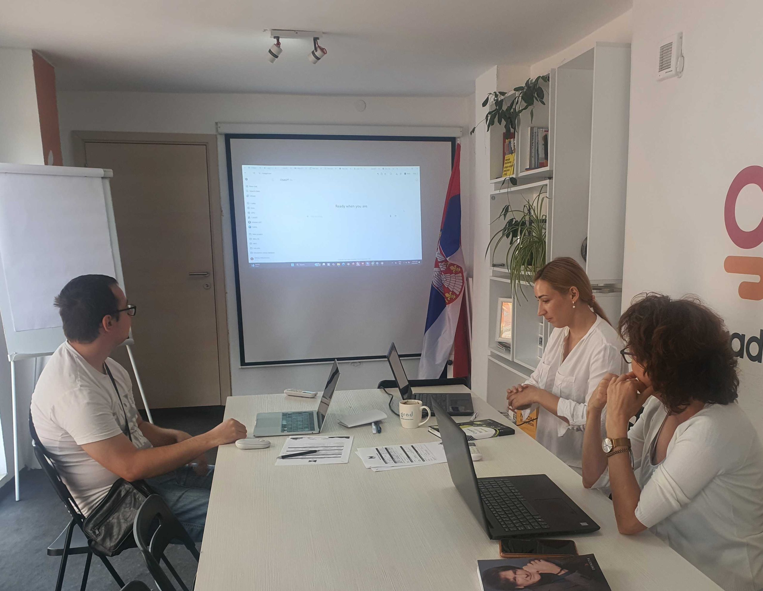 ODRŽANA RADIONICA „UPOZNAJ CHATGPT“