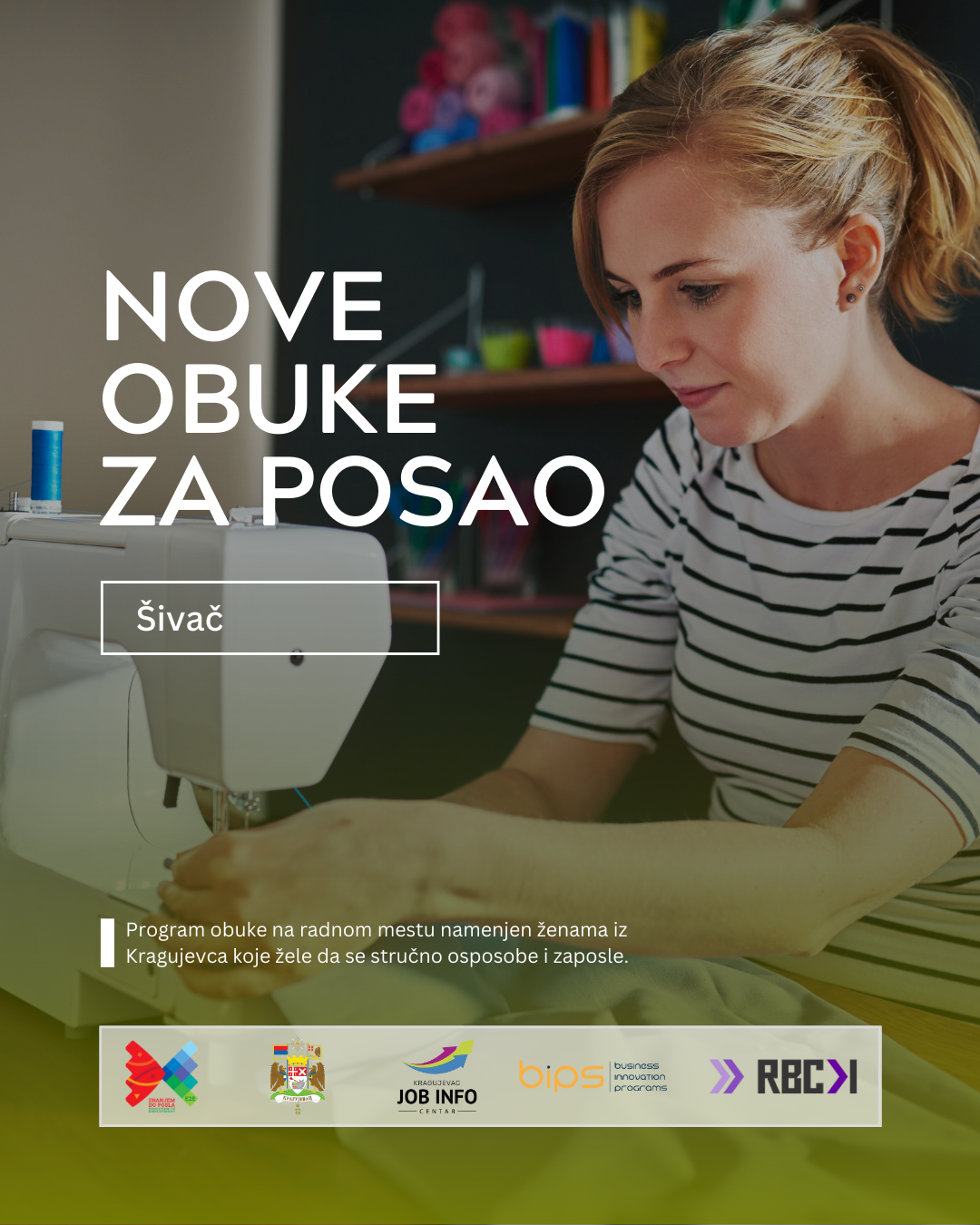 JAVNI POZIV ZA PRIJAVU NA PROGRAM RADNE PRAKSE U TEKSTILNOJ INDUSTRIJI