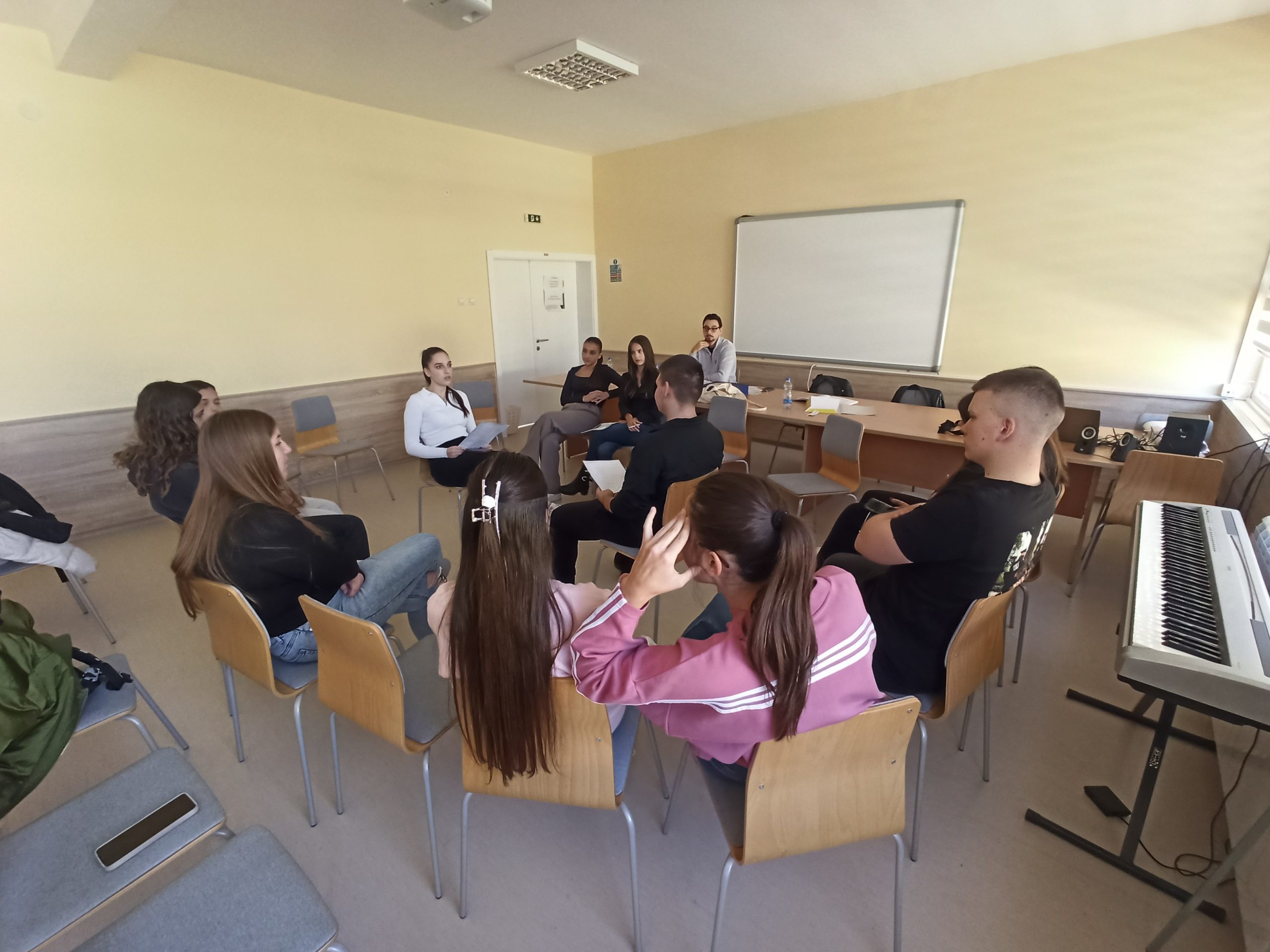 Grupna radionica karijernog informisanja u Srednjoj školi Varvarin