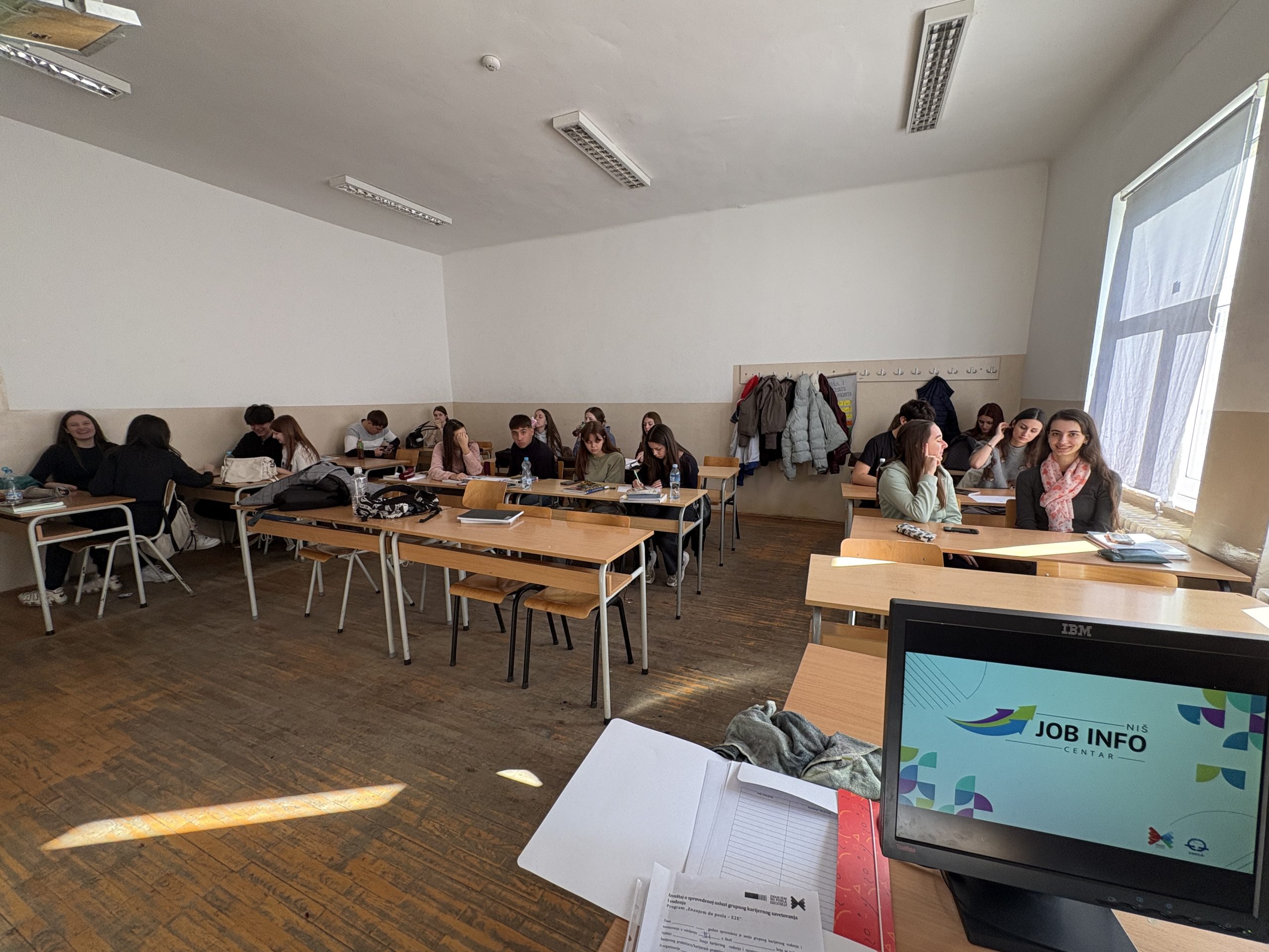 Basic Check test i radionice o donošenju karijernih odluka u Gimnaziji „Svetozar Marković“