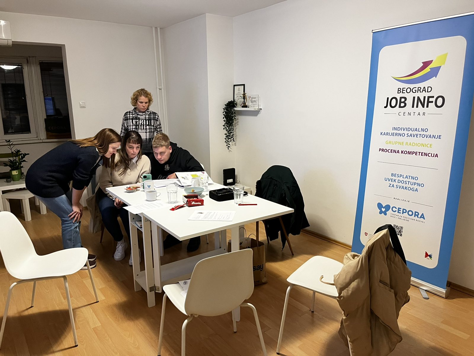 Realizovana radionica „3u1“ – CV, motivaciono pismo i intervju!