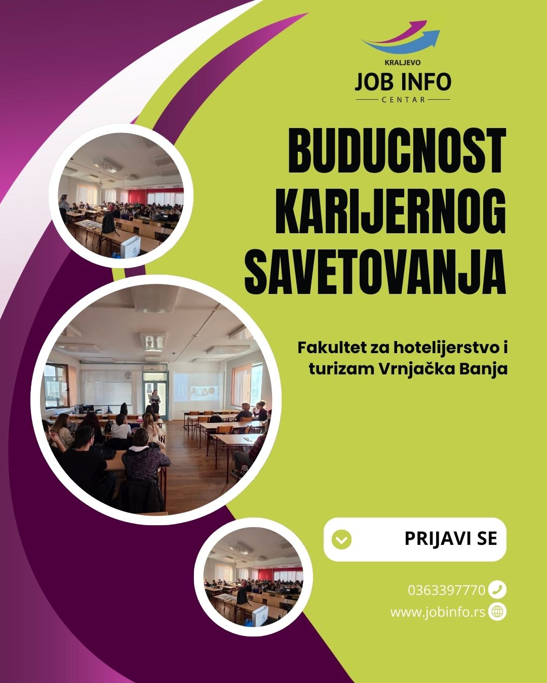 Radionica o pisanju CV-ja i pripremi za razgovor za posao okupila 60 studenata u Vrnjačkoj Banji