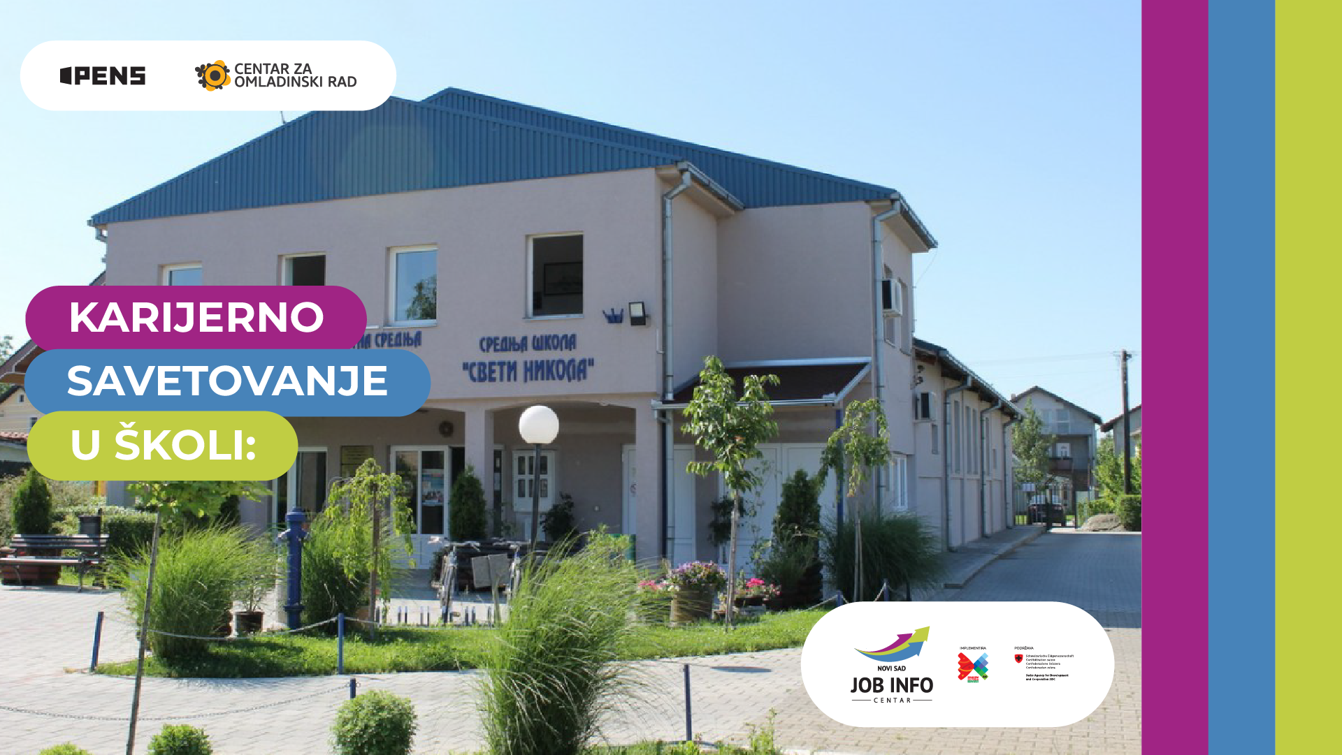 Karijerno savetovanje u školama: srednja medicinska škola Hipokrat  Novi Sad