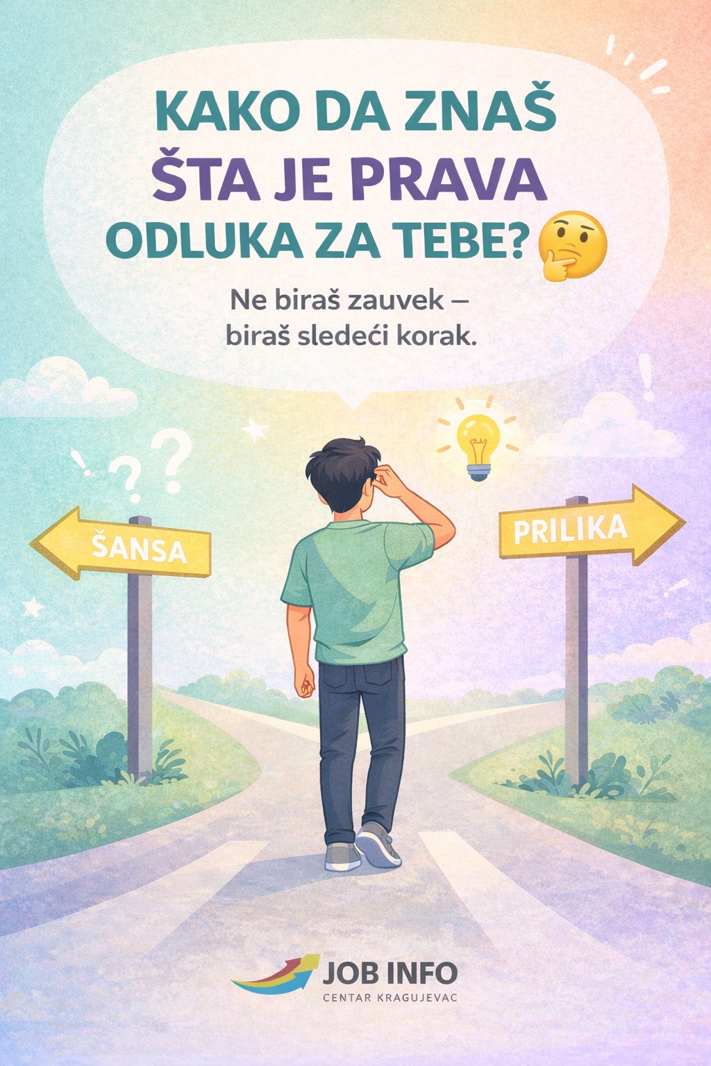 Ne moraš sam/a da odlučuješ – karijerni put je lakši uz podršku