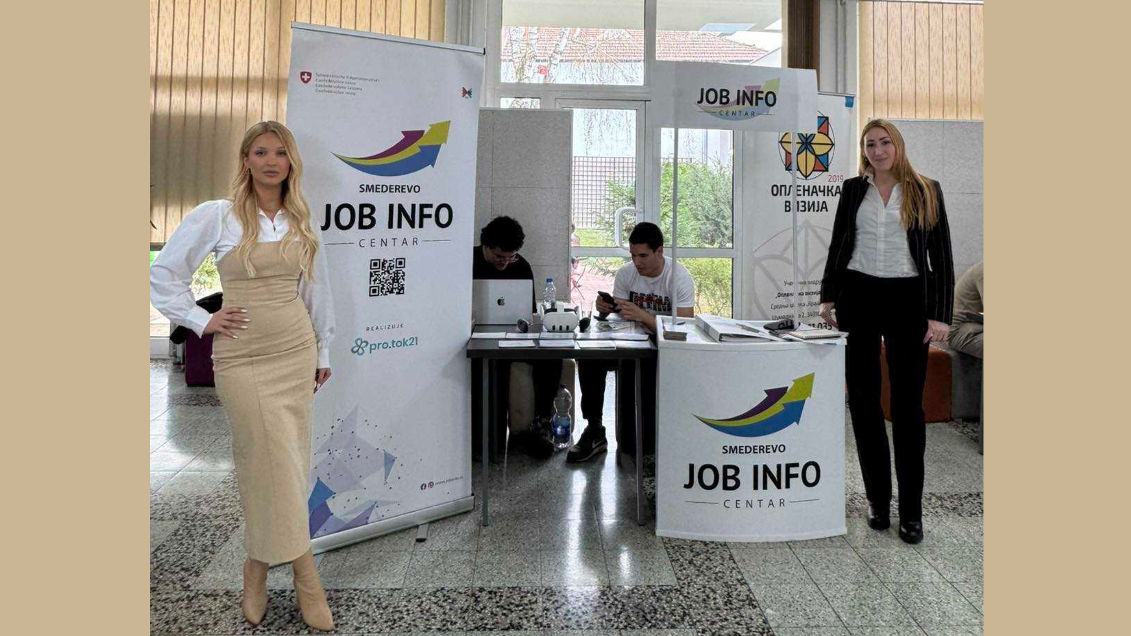 Job Info centar Smederevo učestvovao na sajmu obrazovanja u OŠ „Olga Milošević”