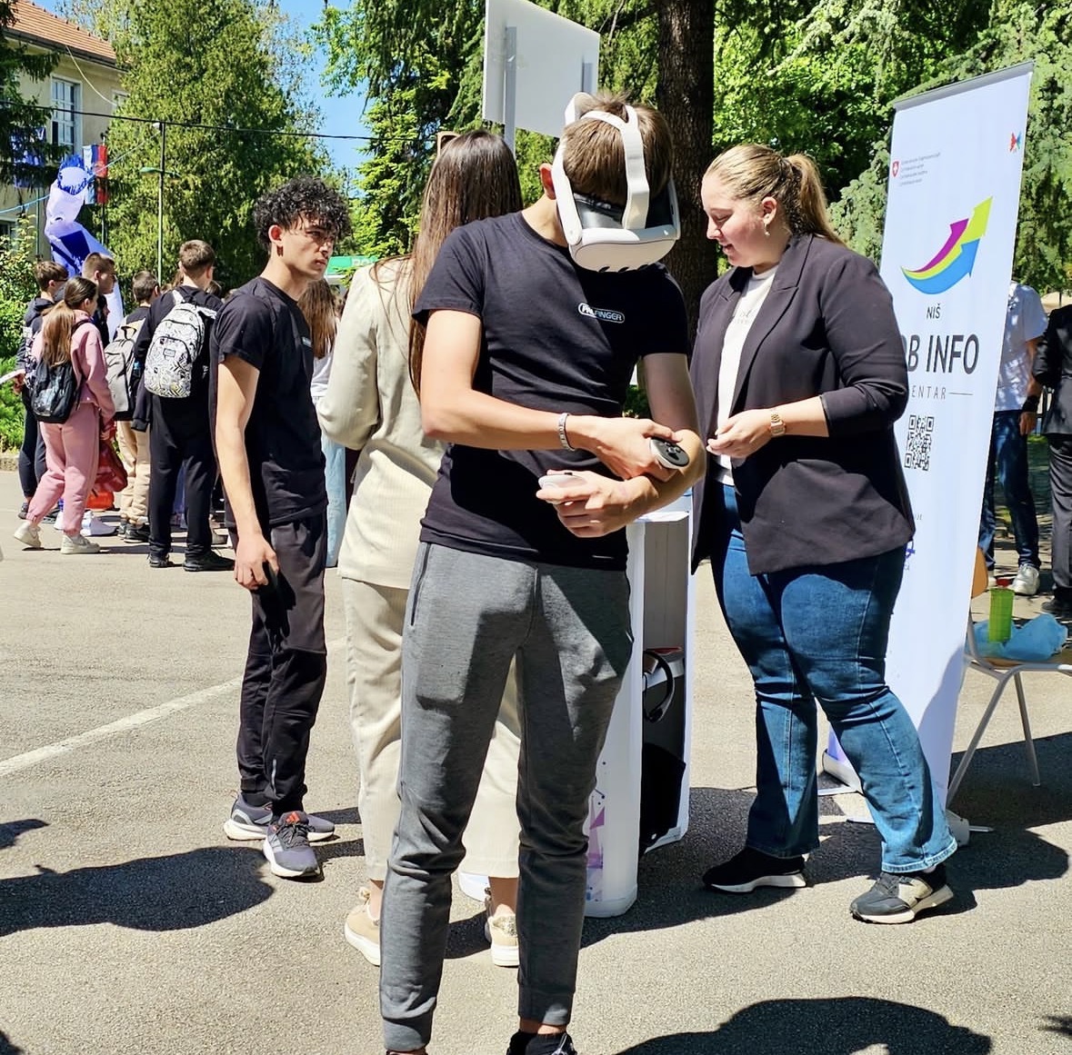 „Try a Skill“ u Nišu: Kada zanimanja ožive kroz VR iskustvo