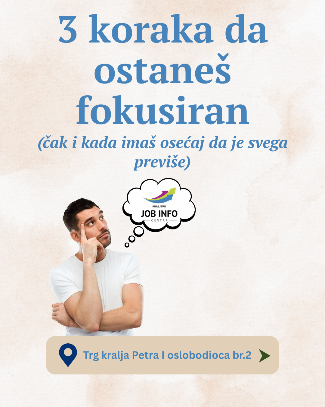 3 KORAKA DA OSTANEŠ FOKUSIRAN – ČAK I KADA SI PREPLAVLJEN OBAVEZAMA
