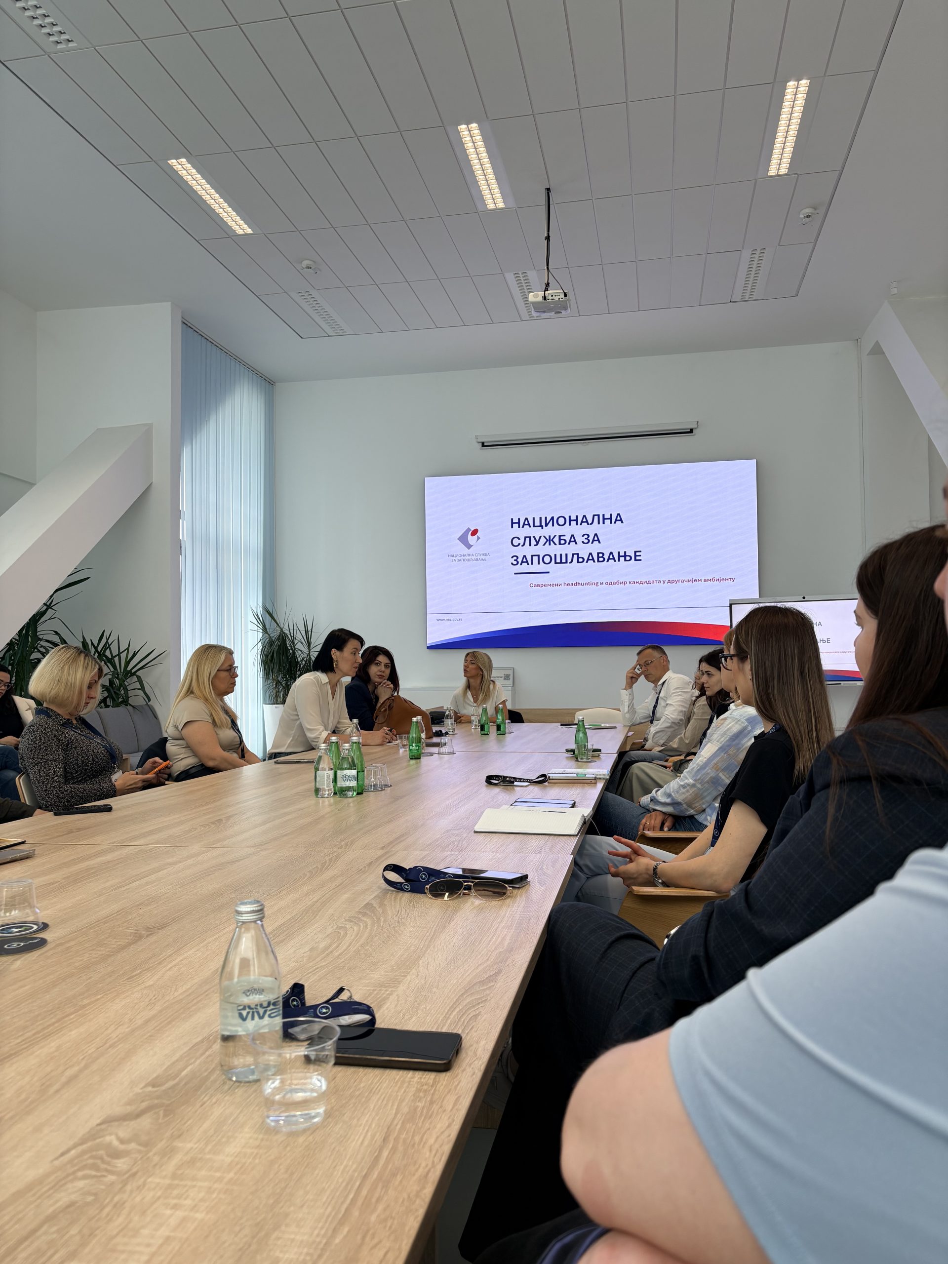 Job Info Centar na predstavljanju usluge Headhunting Nacionalne službe za zapošljavanje