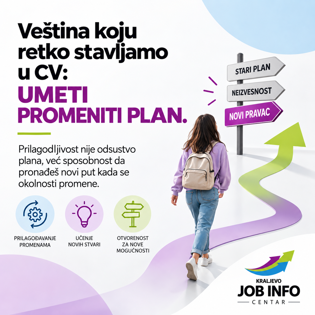 Veština koju retko stavljamo u CV- Umeće promene planova